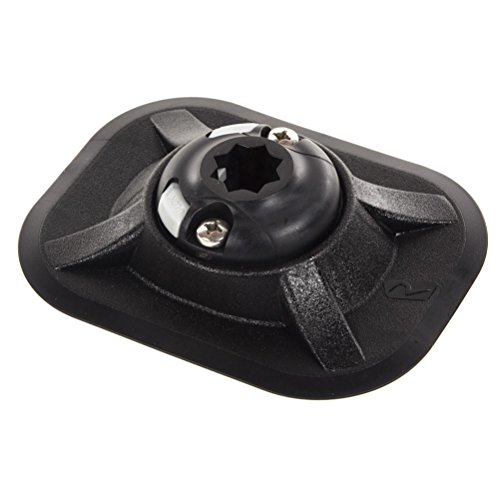 RAILBLAZA Black Ribport Inflatable Boat Dinghy with Self-Adhesive Pad, Attach Rod Holders, Drink Holders, Camera Mount and More
