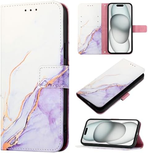 Compatible with Vivo V29 Pro 5G  V29 5G Case,Compatible with Vivo S17t 5G  S17 Pro 5G  S17 5G Card Slot Magnetic Clasp Flip Stand Cover BZ