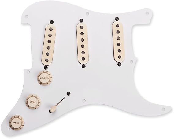 Seymour Duncan Antiquity Texas Hot Loaded Pickguard - Cream