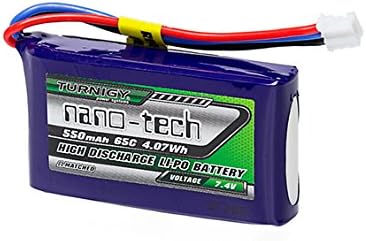 Hobby King Turnigy Nano-tech 550mAh 2S 65C Lipo Pack