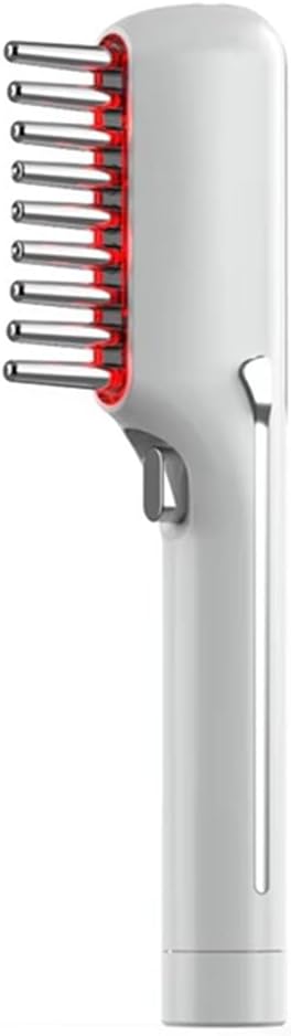 Electric Hair Growth Massage Comb with Microcurrent, LED Red Light, Scalp Brush for Anti Hair Loss Spa
