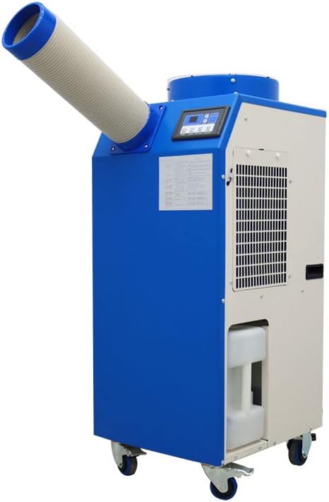 Commercial Spot Cooler Mobile Cooling Air Conditioner Outdoor Air Conditioner 11900BTU/H Industrial Single Column Air-Cooled 220V 480m3/h