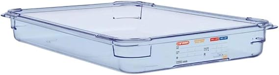 Araven ABS (BPA Free) Blue Container - GN 1/1 65mm