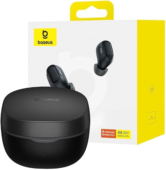 Baseus Encok WM01 TWS Bluetooth Kulaklık Siyah