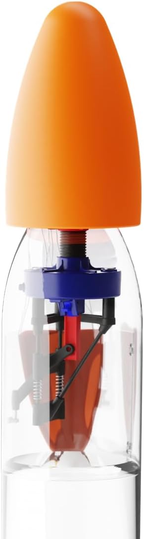 Elev8Eject Parachute Eject Mechanism - Professional Space Themed Water Rocket Accessory with Tilt Switch to Deploy Parachute at Apogee, Fits Any Standard Bottle