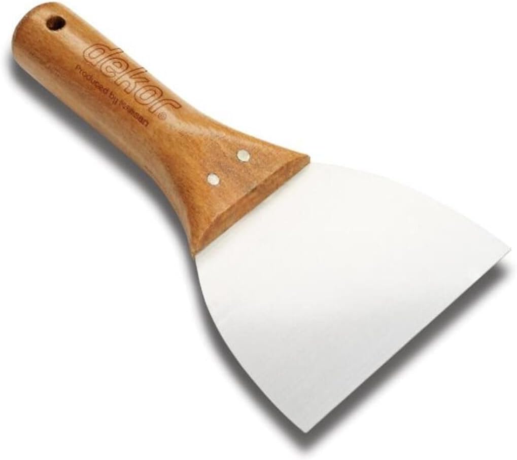 Dekor 006 Ahşap Saplı 12 cm Macun Spatulası