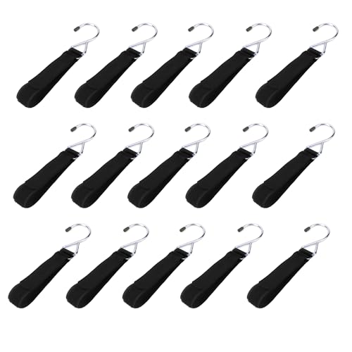 15Pcs Ice Fishing Shelter Coat Hooks Ice Fishing Accessories Hanging Storage Fishing Hunting Accessories