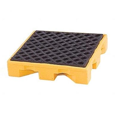 Drum Spill Cntnmnt Pallet, 1 Drum, 1.5k lb
