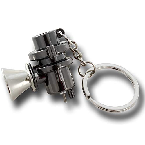 EPARTS Auto Parts Mini Turbo Charge Blow Off Valve BOV Style Key Chain Key Ring Accessories Key Holder
