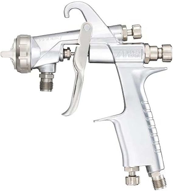 Anest Iwata WIDER1-15H2G Wider Gun Series Gravity Spray Gun, Diameter 0.06 inch (1.5 mm), Silver
