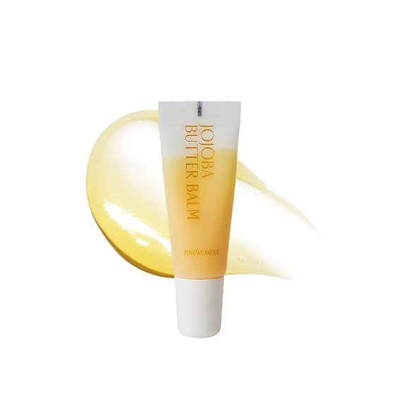 PINKWONDER Jojoba Butter Balm, Overnight Lip Mask for Dry, Chapped Lips
