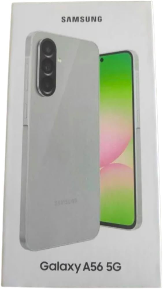 Samsung Galaxy A56 5G 8GB/256GB Smartphone 6.7 Inch Super AMOLED Android 15 Oliva Importada EU Version - [Italian, Hungarian, Polish, Romanian, Austrian, Swiss version]