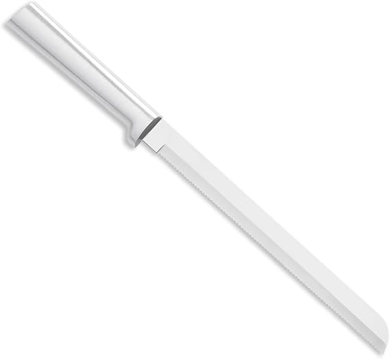 Rada Cutlery 8" Bread Knife (R143), Stainless Steel Serrated Blade, Siver Handle
