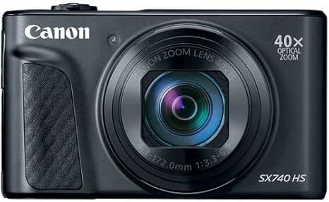 Canon PowerShot SX740 HS Digital Camera - Black (International Version)
