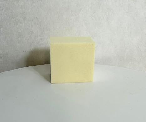 High Density Rigid Polyurethane CNC & Modeling Foam - 8lb/ft3 (Yellow, 24" x 24")