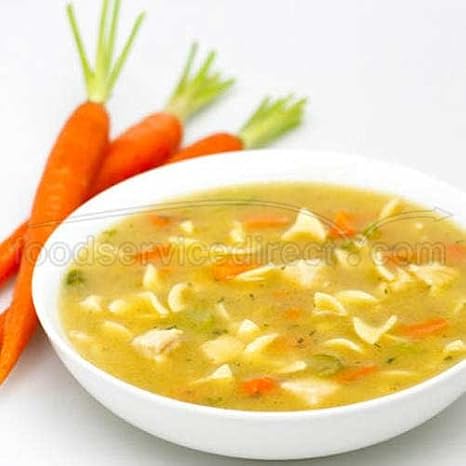 Campbells Select Harvest Frozen Condensed Chicken with Egg Noodle Soup - 4 lb. tray, 3 per case