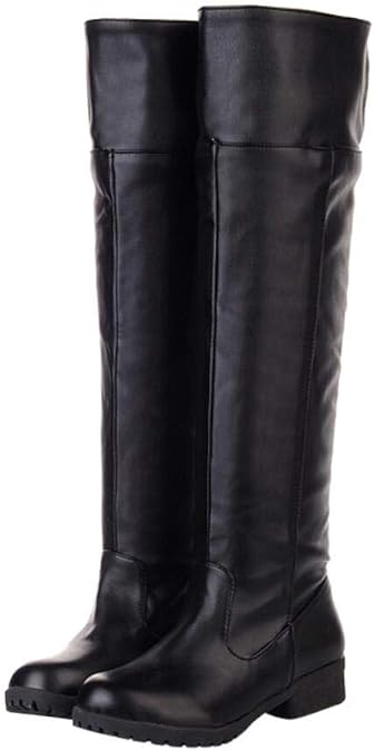Men's Cosplay Boots Knee High Equestrian Riding Tall Boots Costume Shoes