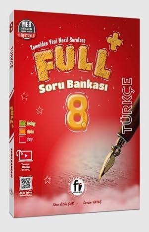 Fi Yayinlari 8. Sınıf Full Türkçe Soru Bankası 2024 Yeni