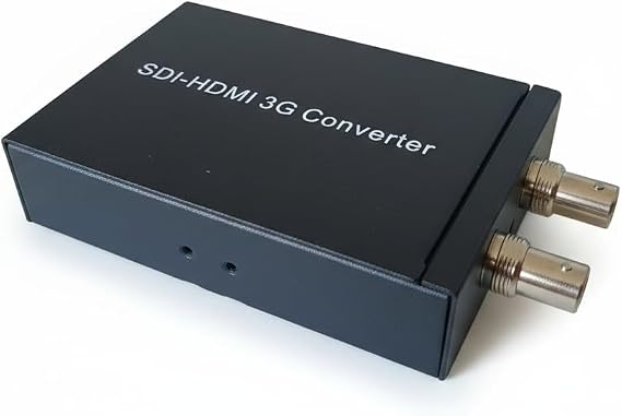 SDI to HDMI Converter,1080p BNC to HDMI Adapter, Support HD-SDI / 3G-SDI/SD-SDI to HDMI,SDI Loop Out,for SDI Camera Monitor