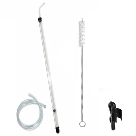 Fermtech Regular 5/16" Auto Siphon with 8 feet of Tubing and Clamp by Ubrewtech (Оnе Расk)