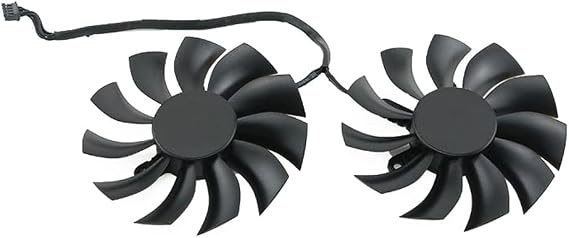 PLA09215B12H Graphics Card Cooling Fan Replacement for EVGA GTX 1060 GTX 1070 ACX Quiet Cooler Fan