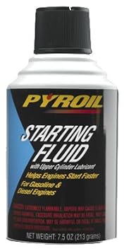 Pyroil PYSFR7.5 Starting Fluid, 7.5-oz. - Quantity 12