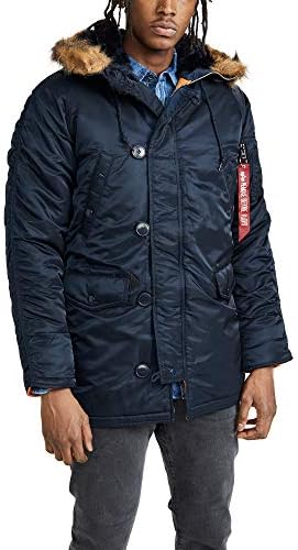 Alpha Industries N-3B Slim Fit Parka - Cold Weather Military Issue Parka