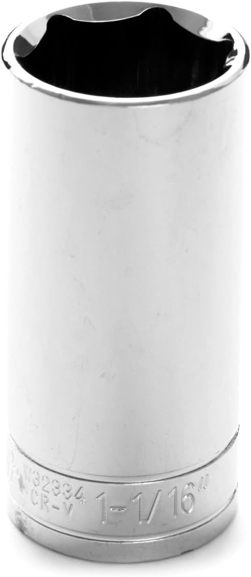 Performance Tool W32334 1/2 in. Drive 1-1/16 in. 6-Point Deep Socket
