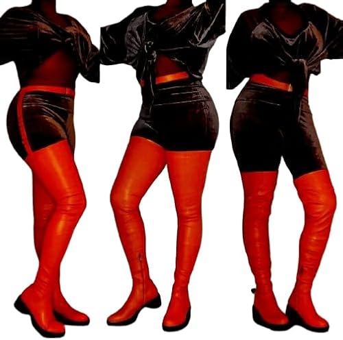 Flat Colors Boots (11, Red)