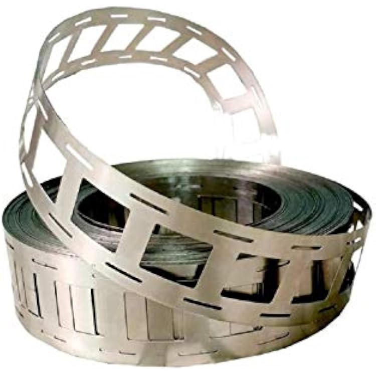 5 Meters 2P3P0.15x8mm0.12x8mm18x6x50mm Nickel Alloy Strip for Battery Spot Welding, Connect Battery in Paralle