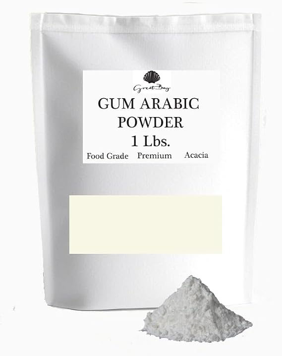 Gum Arabic (Acacia) Powder Food Grade (1 Lbs.)