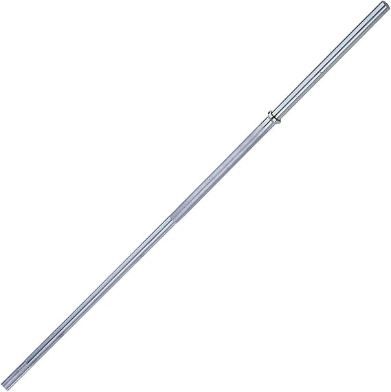Body-Solid Standard Barbell - Ideal for Squats, Deadlifts, and Rows - Suitable for Home & Commercial Gym - Perfect for Standard Weight Plates