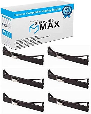 Compatible Replacement for TallyGenicom T2030/T2240 Series Black Printer Ribbons (6/PK) (GCMTAY011030)