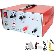 30A50A80A Jewelry Spot Welder,Pulse Sparkle Spot Welder Electric Soldering Handheld Jewelry Laser Welding Machine Spot Welder Necklace Gold Silver Platinum,80A