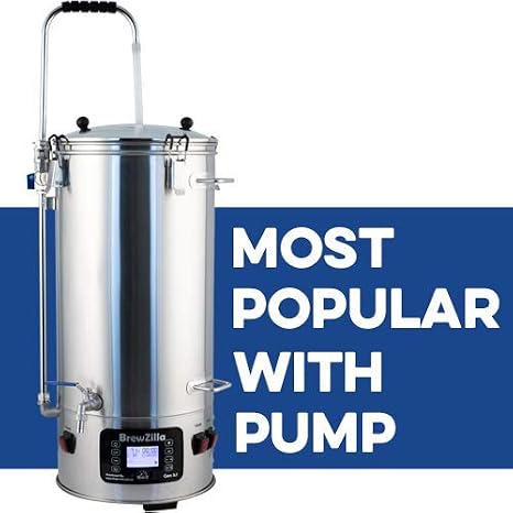 Kegland KL05838 Home Brewery, 35 L / 9.25 G, Silver