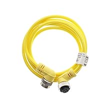 MINC-4MFPX-2M-R 4-Pin Male to Female 7/8-16UN2 Cable Assembly, Angled, 2-Meter