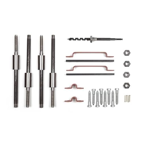 Nelson Treehouse Hardware Kit - Tree Fort System for 3 Trees