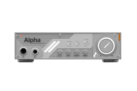 Fanmusic D&A Alpha Fully Balanced Desktop Hi-Res DAC & Headphone AMP Dual ES9039Q2M Decoder