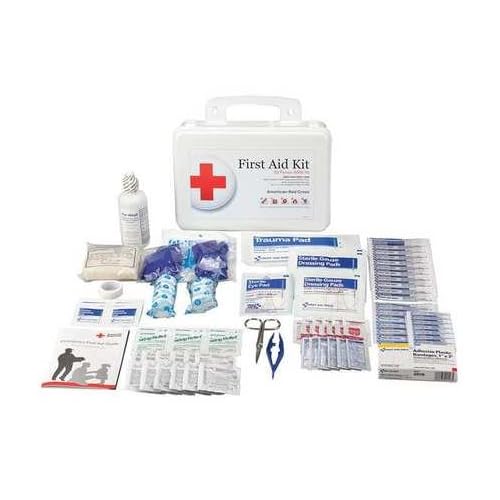 First Aid Kit, Bulk, White, 107 Pcs, 25 PPL