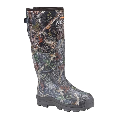 Dryshod Mens NoSho Gusset XT Extreme Cold-Conditions Hunting Boot | Insulated | Waterproof | Full Camo | NSGX-MH-CM