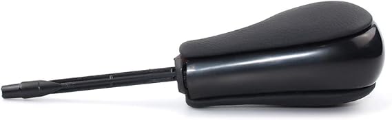 Car Gear Knob Automatic for BW E36(97-99) E38 E39 E46 E53 Xx5 Xx3 E60 E61 E81 E82 E87 E90 (L-Black)