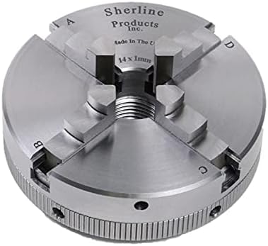Sherline Self-Centering Chuck 2.5 Inch 4-Jaw 1079
