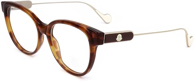 Moncler Pantos Eyeglasses ML5056 052 Havana/Gold 53mm 5056