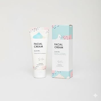 Facial Cream - With retinol and collagen to help skin with a lack of balance find its natural beauty.