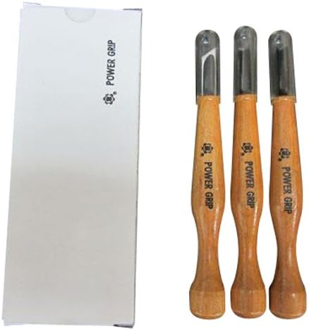 Three Piece Power Grip Carving Set