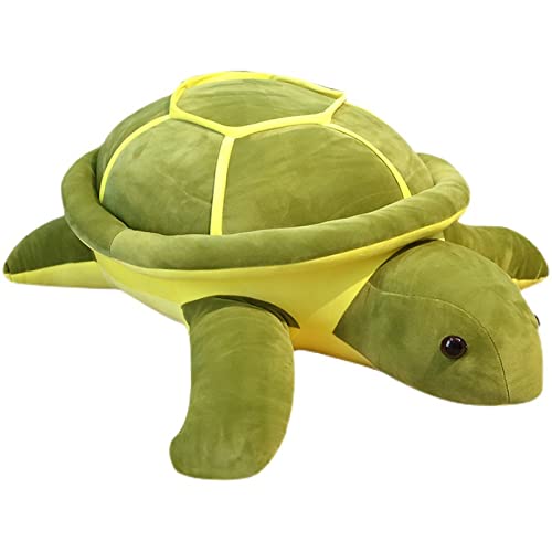 Lovely Tortoise Plush Toys Cartoon Sea Turtle Pillow Kawaii Stuffed Soft Animal Dolls Cushion for Children Gifts 40cm Green