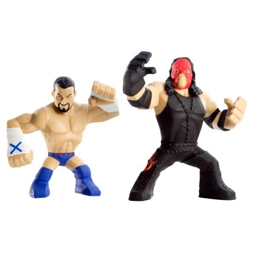 WWE Rumblers CM Punk and Kane, 2-Pack