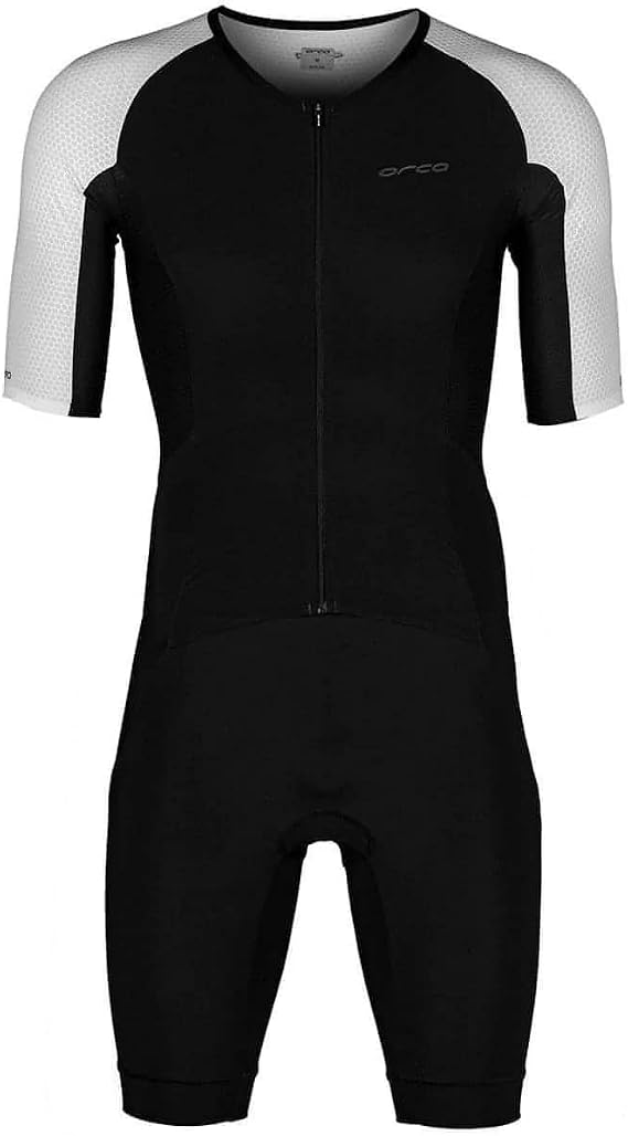 ORCA Men's Athlex Aero Tri Suit (Small, White)
