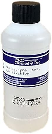 PRO Retayne Color Fixative 8 Ounces | Best Liquid Color Fixative for Dyed Cotton, Linen and Rayon Fabrics