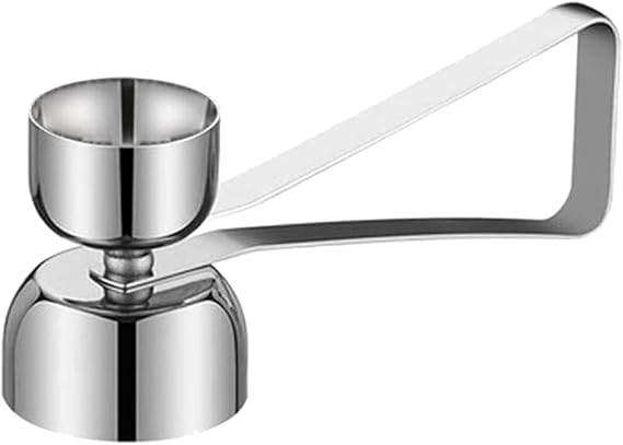 Egg Opener Egg Topper Cutter, Stainless Steel Egg Cracker Separator for Raw, Soft or Hard Boiled Egg